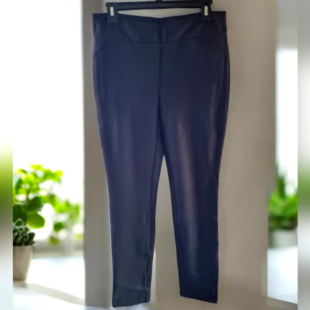 Dalia Super Stretchy Thicker Weight Pull on  Black Pants Ladies